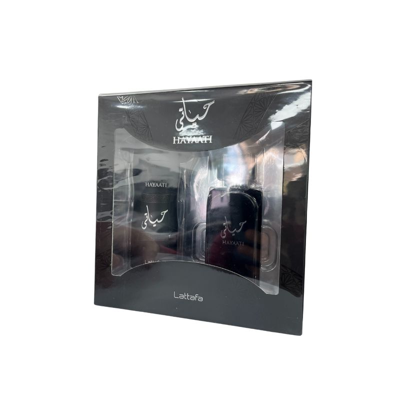 LATTAFA - Lattafa Hayaati EDP 100ml + Deo Spray 200ml Set 2 Pcs
