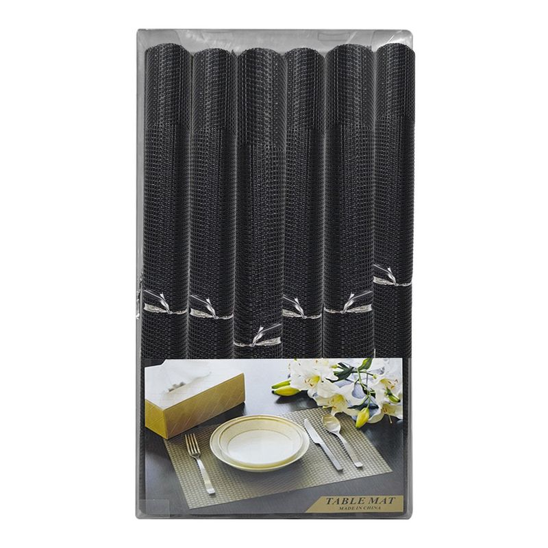 GENERICO - SET DE 6 INDIVIDUALES LAVABLES HOMEMART