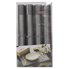 GENERICO - SET DE 4 INDIVIDUALES LAVABLES HOMEMART