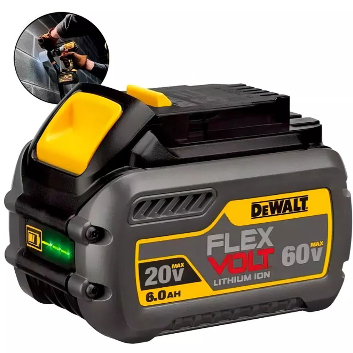 DEWALT - Batería 6 Ah Li-ion 60v Dcb606-b3 Dewalt