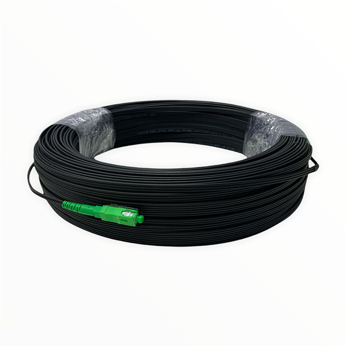 GENERICO - Cable DROP Fibra Óptica Exterior Preconectorizado 90 mts