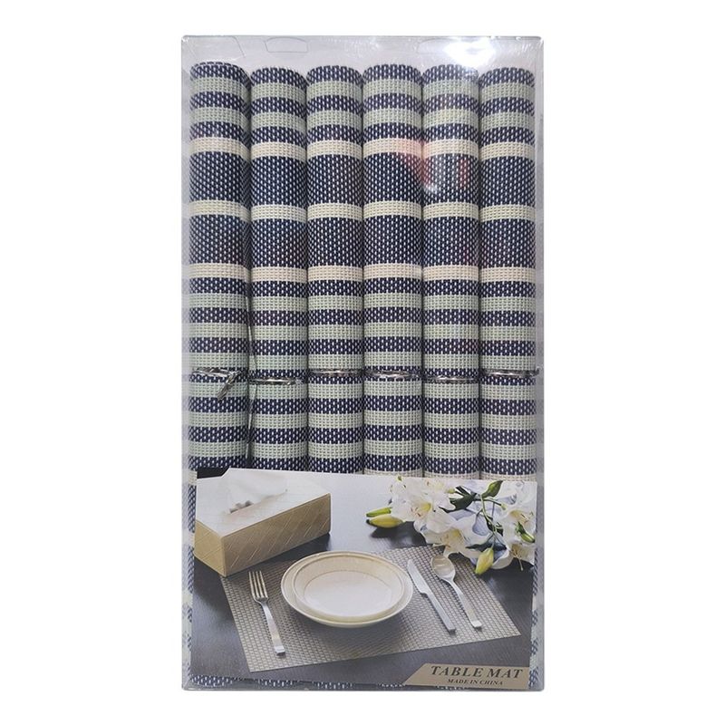 GENERICO - SET DE 6 INDIVIDUALES PARA MESA HOMEMART