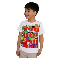 ESTAMPA MANIA - Polera Sprunki Lovers BD1
