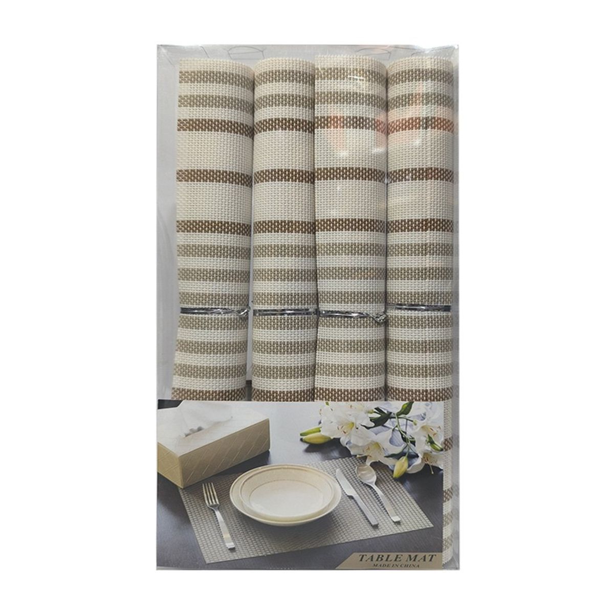 GENERICO - SET DE 4 INDIVIDUALES HOMEMART