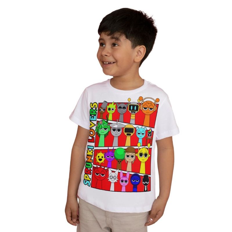 ESTAMPA MANIA - Polera Sprunki Lovers BD1