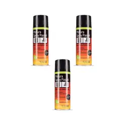 PASSOL - Pack 3 Pintura Acrílica Spray Alta Temperatura 400 Ml