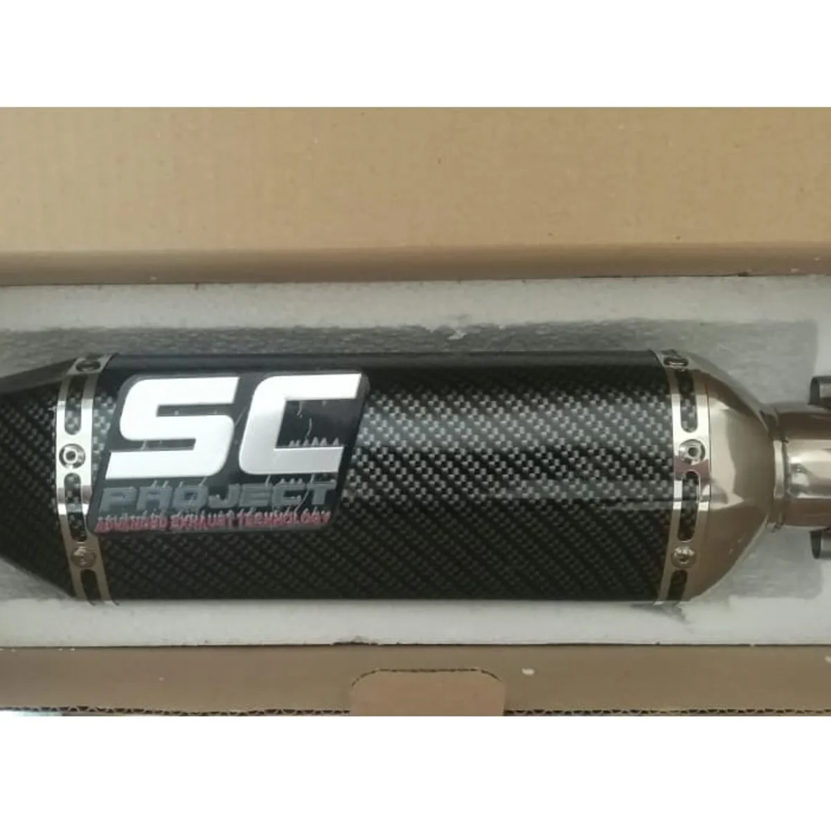 GENERICO - Escape Sc Project Largo para motos