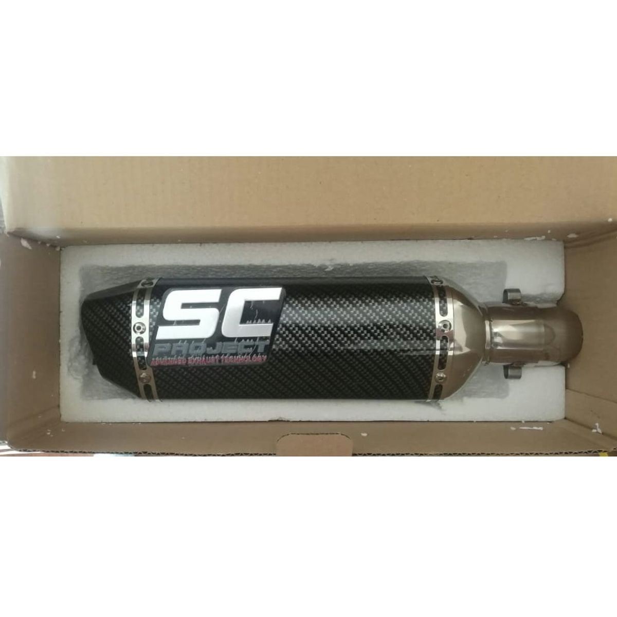 GENERICO - Escape Sc Project Largo para motos