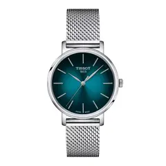 TISSOT - Reloj Tissto Everytime Acero Verde