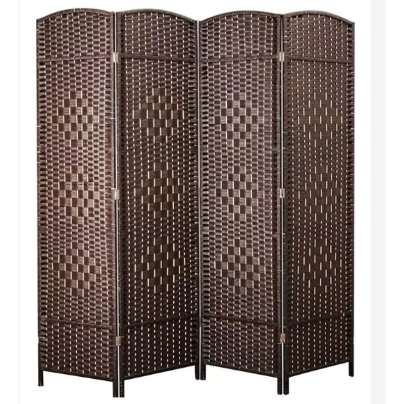 GENERICO - Biombo Separador de Ambientes 180cm*200cm 4 Paneles