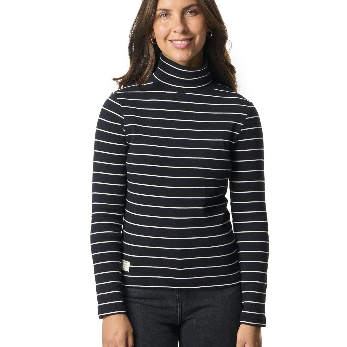 KIVUL - Polera Telma Mujer Negra