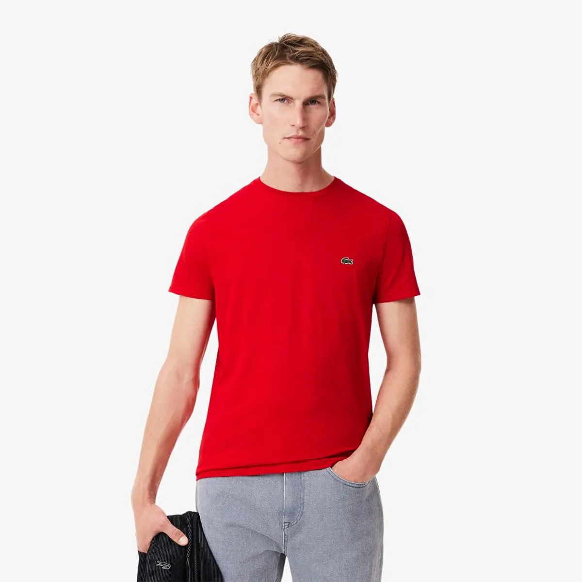 LACOSTE - Polera Algodón Hombre Lacoste TH6709
