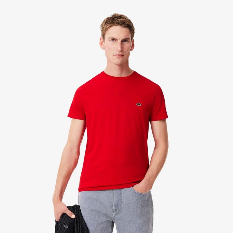 LACOSTE - Polera Algodón Hombre Lacoste TH6709