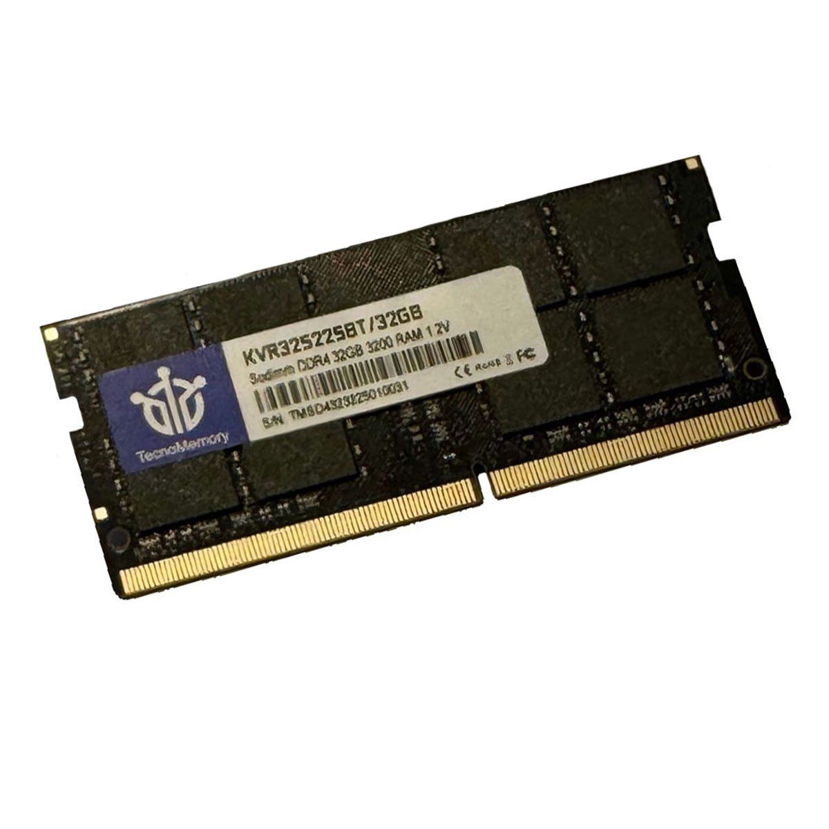 GENERICO - TecnoMemory Sodimm DDR4 32GB 3200 kVR32S22S8T/32GB