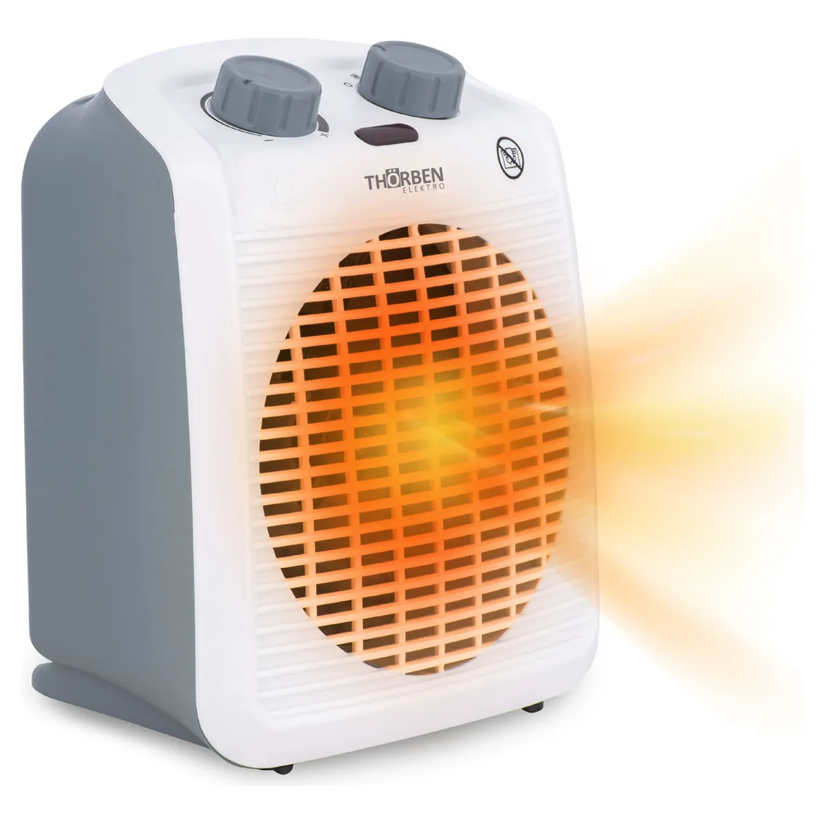 THORBEN - Termoventilador Apto Baños Calefactor Electrico Estufa Thorben Fh 2000