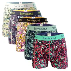 BOMBACHA - 5 pack Bóxer Algodón diseño