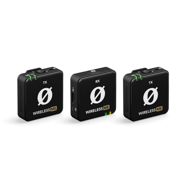 RODE - Set Dual de microfonos inalambricos de solapa Rode Wireless ME