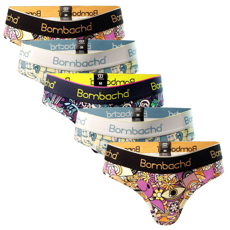 BOMBACHA - 5 Pack Colaless algodón diseño