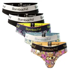 BOMBACHA - 5 Pack Colaless algodón diseño