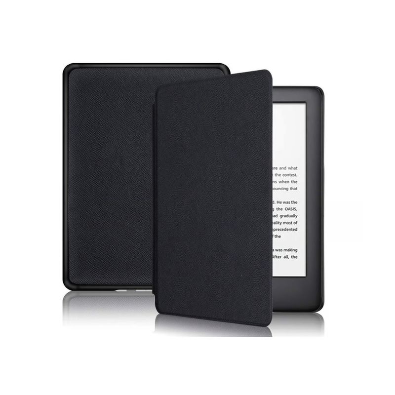 KINDLE - Kindle Paperwhite 7" E-Reader 2024 16GB Jade con Funda Premium Negra