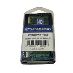 GENERICO - Memoria ram TecnoMemory Sodimm DDR2 2GB 667Mhz KVR667D2S5T2GB