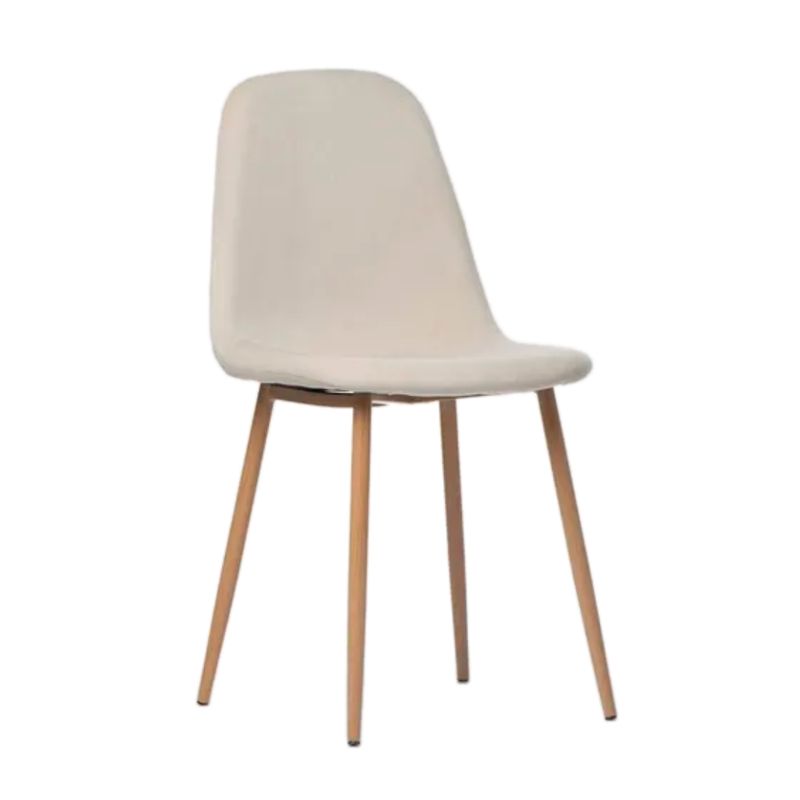 JAVIMATE - Silla De Comedor Spoon Beige