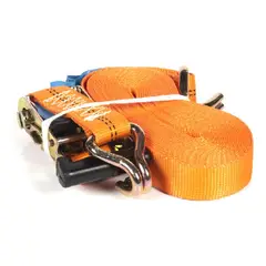 IMPORTCLICK - Tensor Carga Cinta Plana Ajustable 120 KG - Naranjo