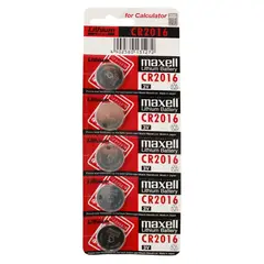 MAXELL - Blister 5 Pilas Litio CR2016