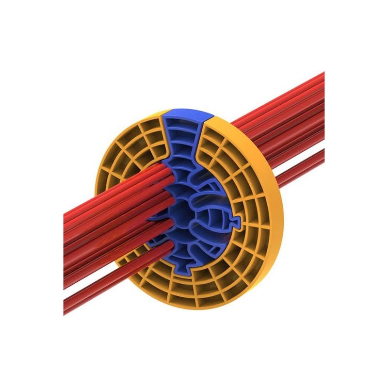 GENERICO - Organizador Cableado Estructurado Peine Utp Red Eléctrica