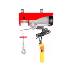 IMPORTCLICK - Tecle Eléctrico Levante Cuerda Metálica Capacidad 200 KG 12 M