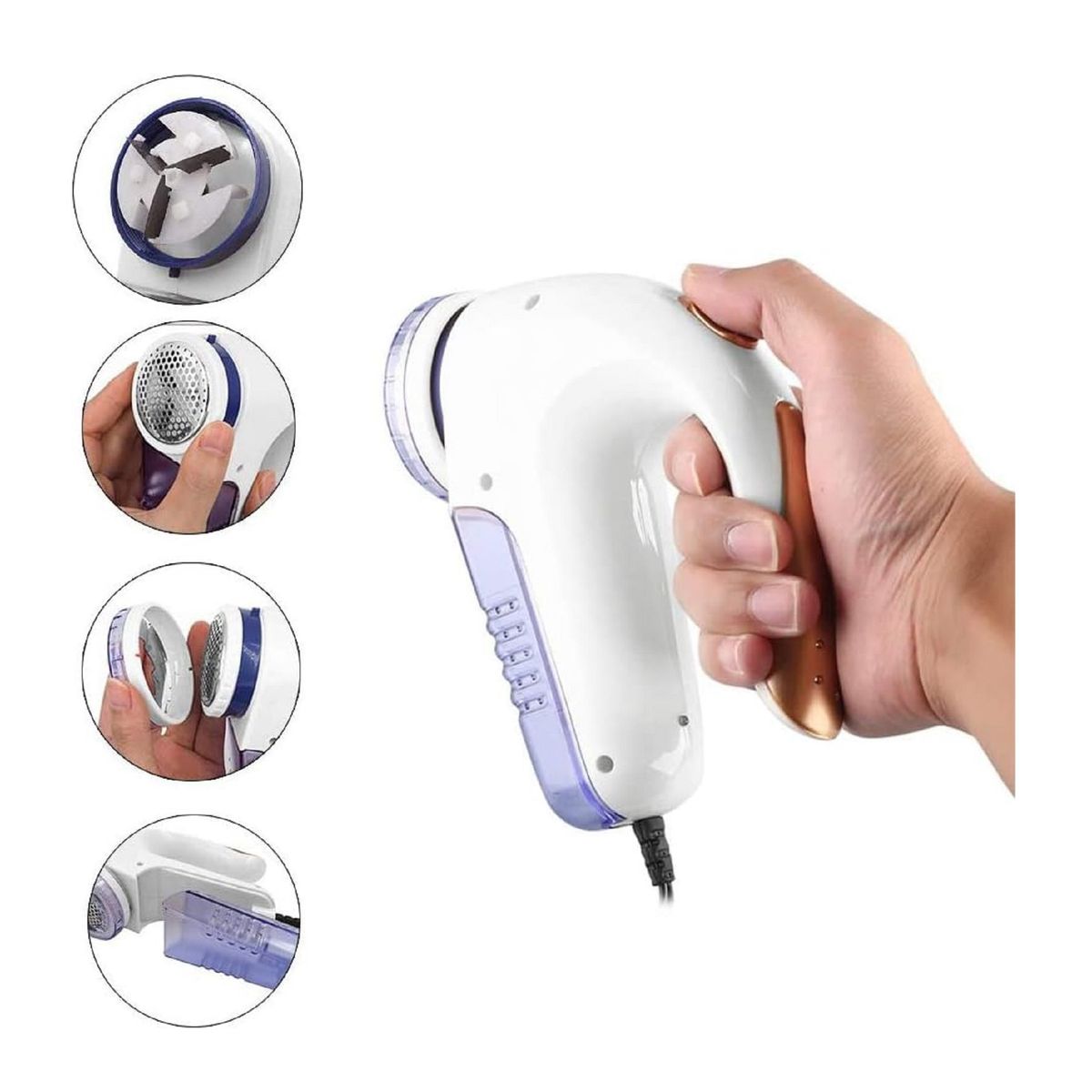 GENERICO - Limpia Quita Saca Pelusas Ropa Recargables