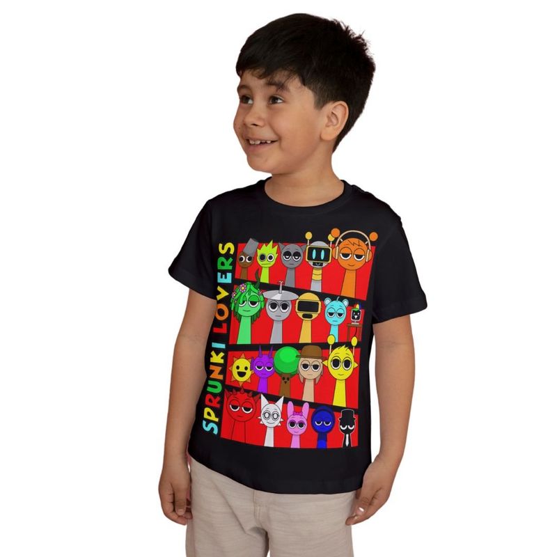 ESTAMPA MANIA - Polera Sprunki Lovers ND1