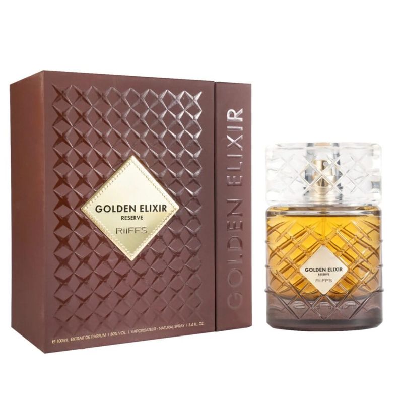 RIIFFS PARFUMS - Perfume Riiffs Golden Elixir Reserve ExtraParfum100MLUnisex-
