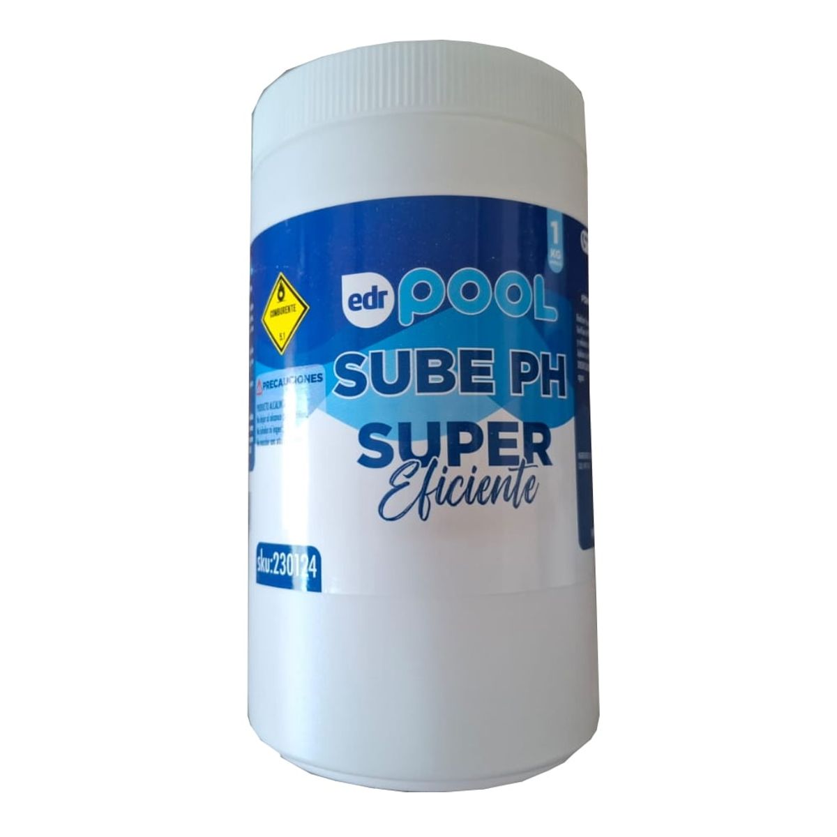 GENERICO - Sube Ph Edr Para Piscina Pack 2 Unidades 1kg