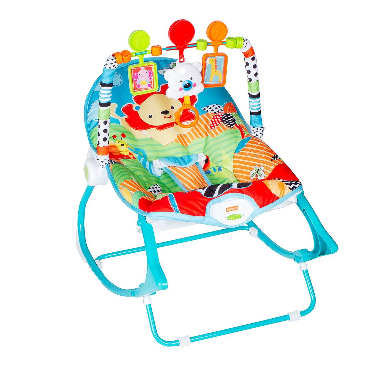 BBQOOL - Silla Nido Mecedora Rocker Lion Green