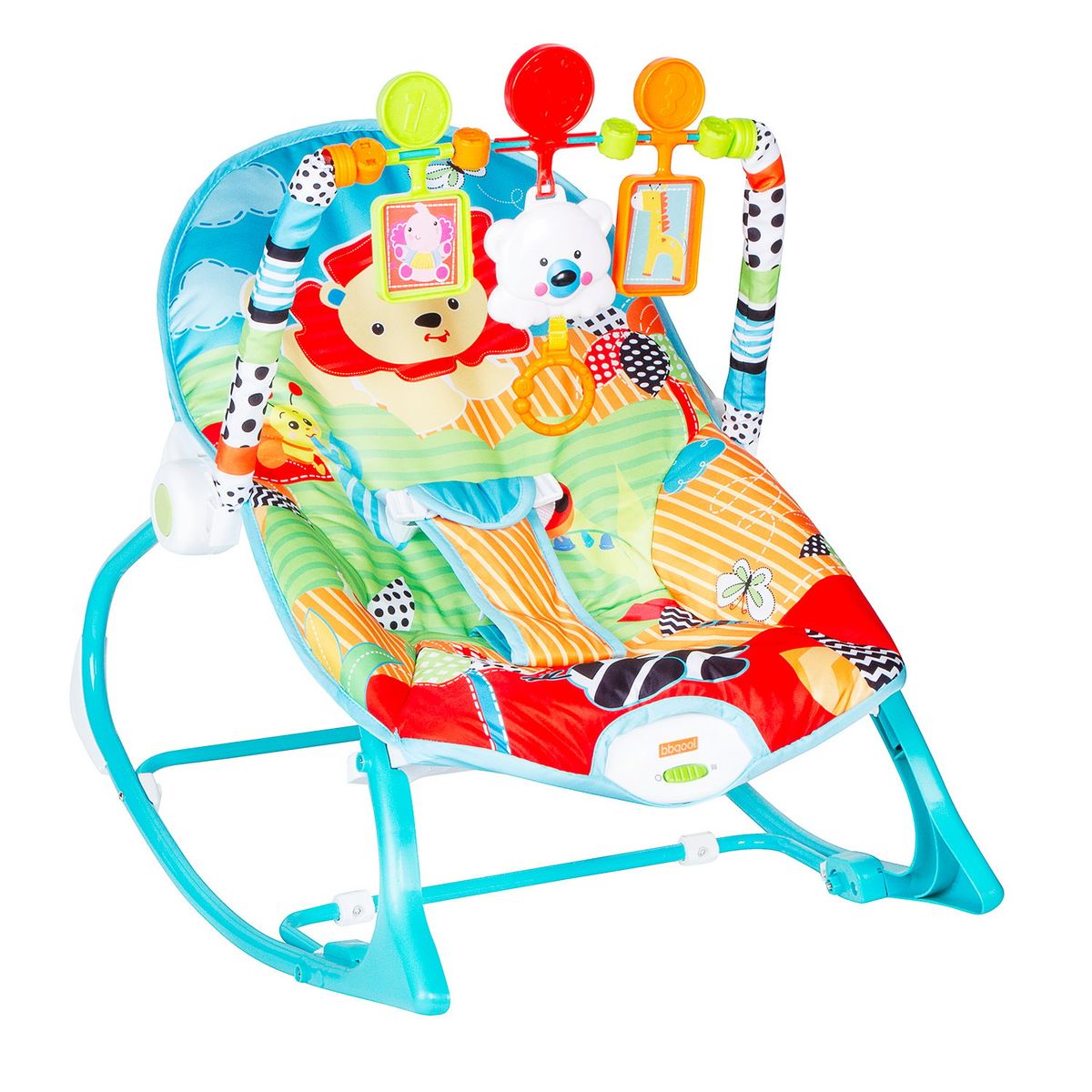 BBQOOL - Silla Nido Mecedora Rocker Lion Green