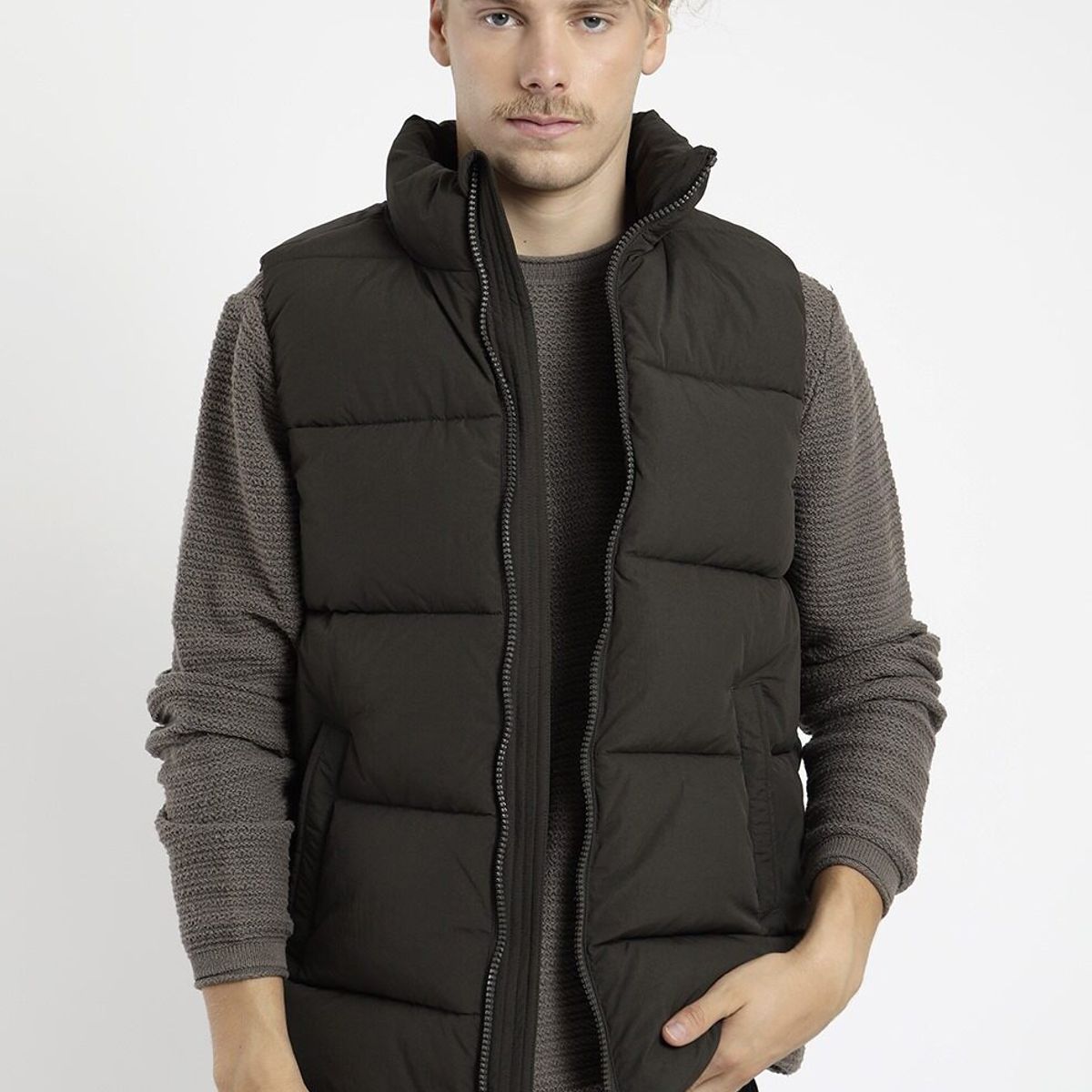 FROENS - Chaqueta hombre Sin Mangas Froens