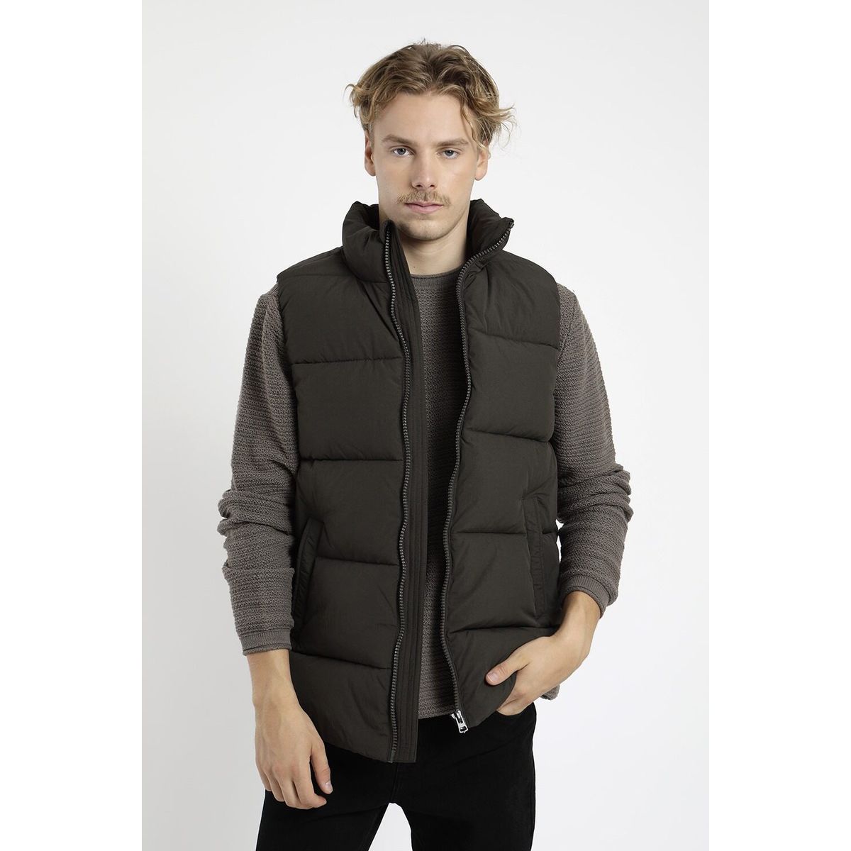 FROENS - Chaqueta hombre Sin Mangas Froens