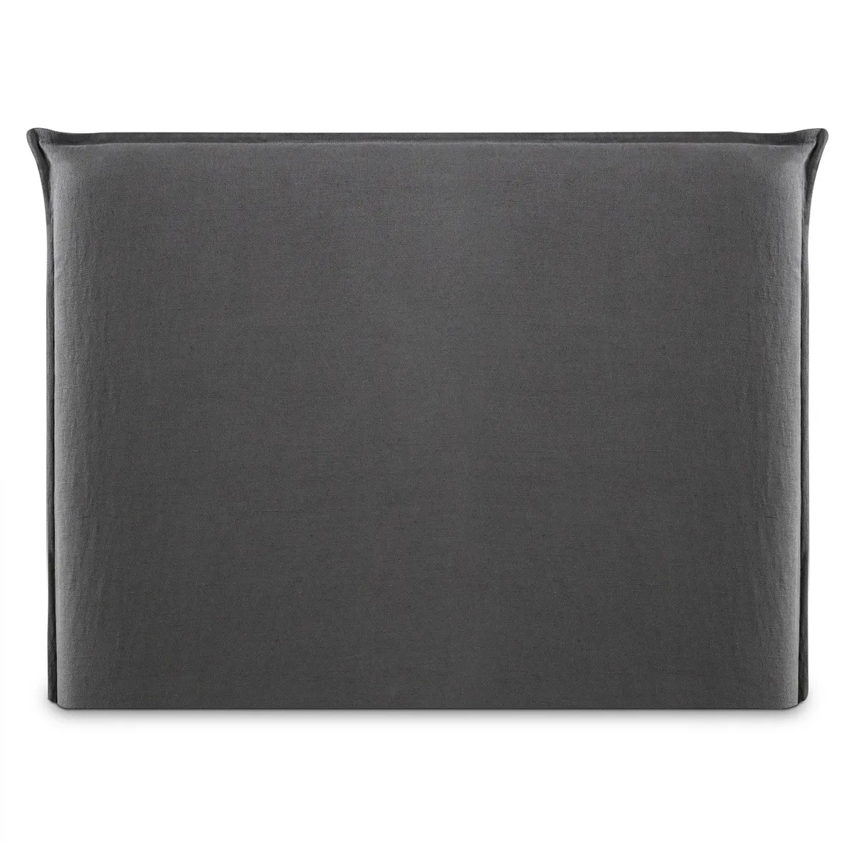 CANNON - Respaldo Cama Súper King Pestaña Lino Gris