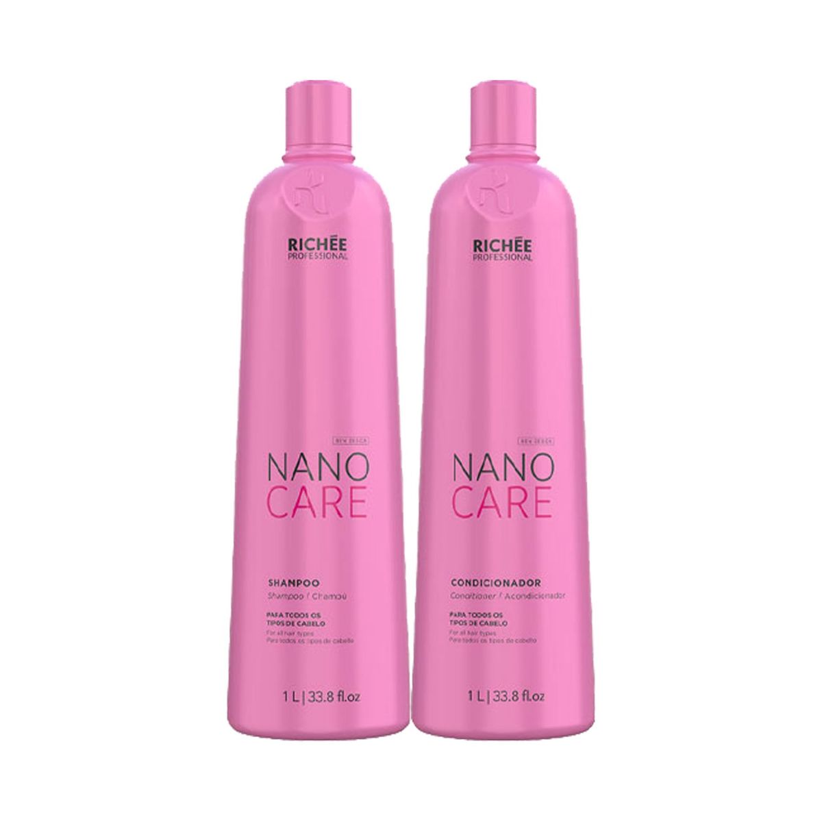 RICHEE PROFESIONNAL - Kit Nano Btx Repair Shampoo 1 L+ Acondicionador 1 L Richee Professional