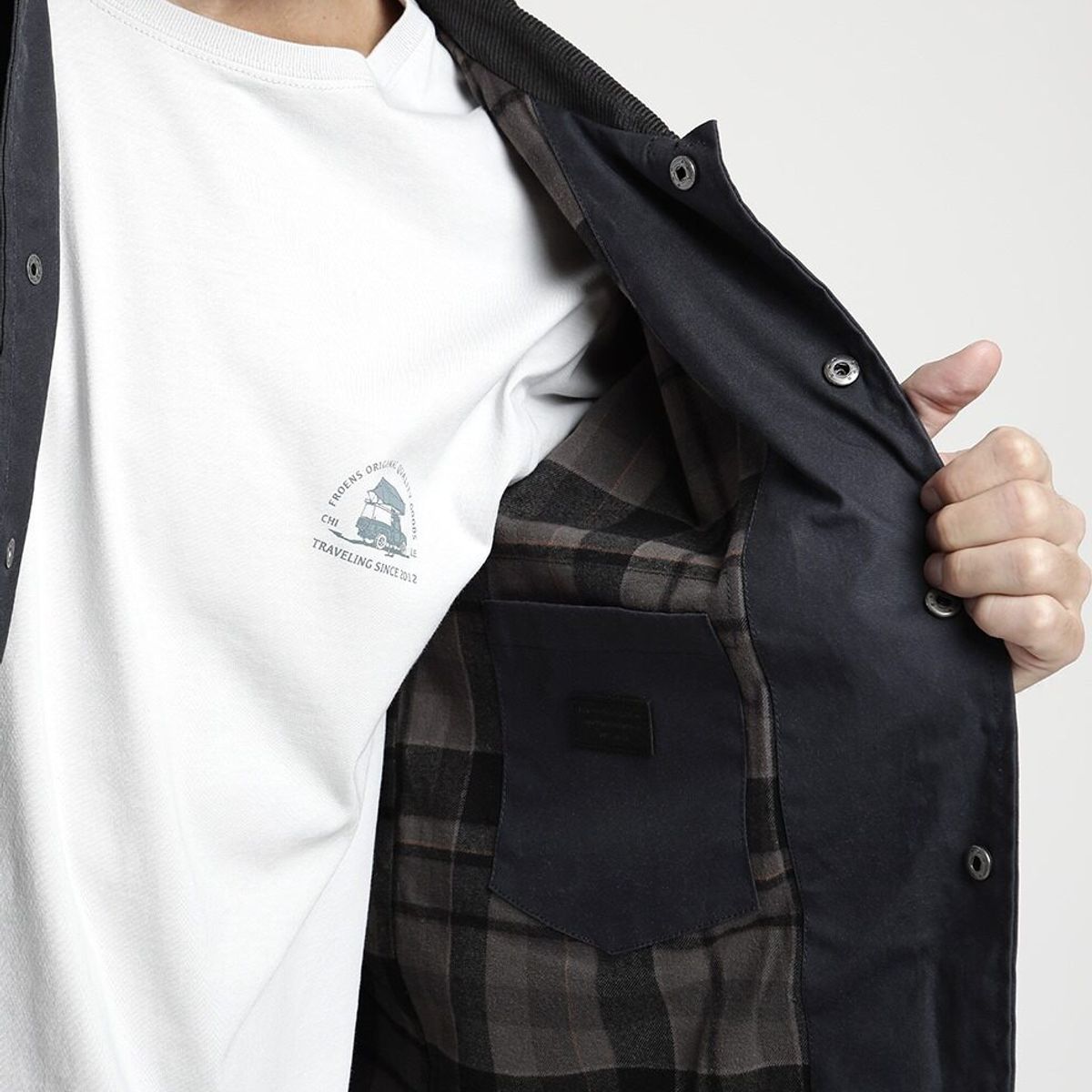 FROENS - Chaqueta Hombre Llanquihue Waxed Froens