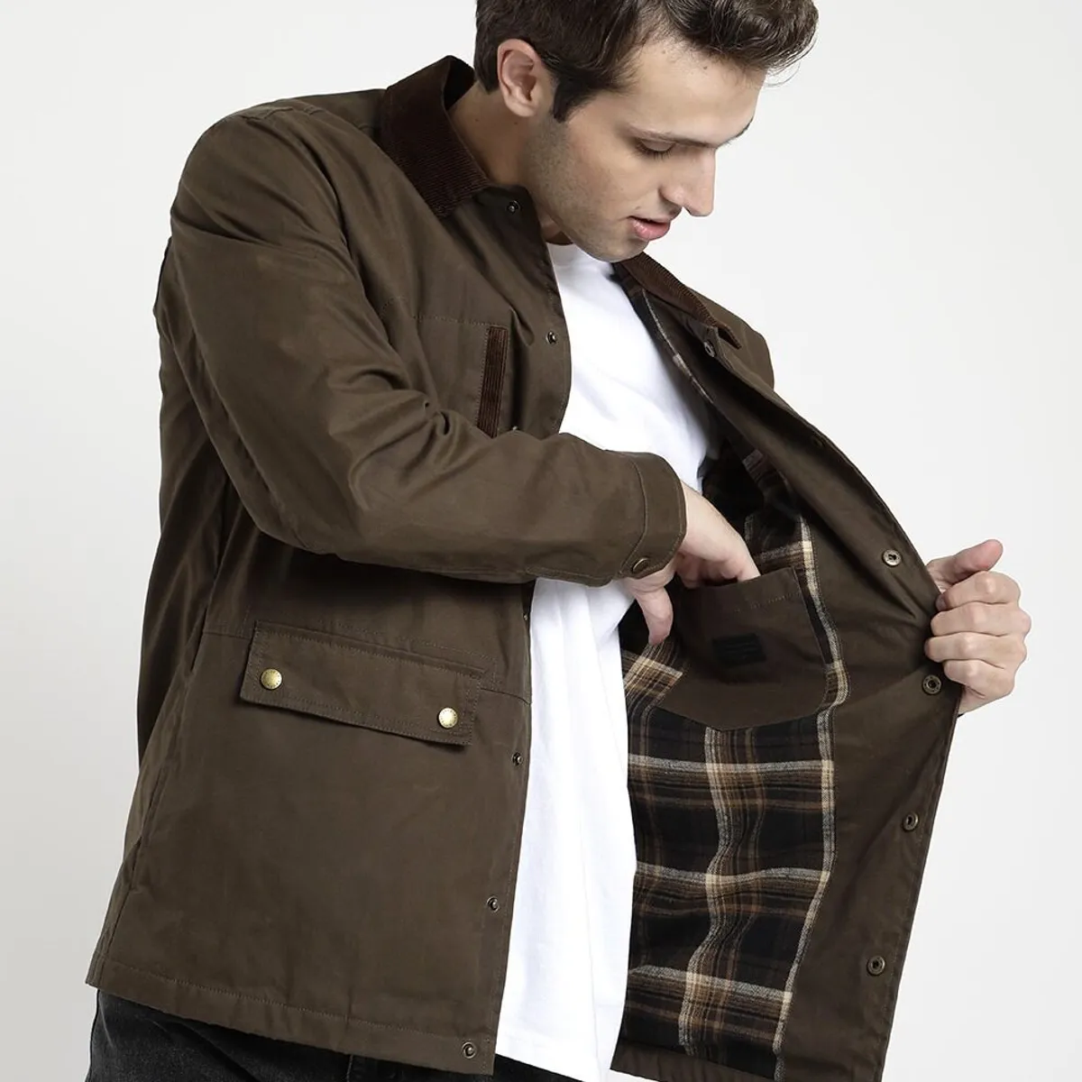 FROENS - Chaqueta Hombre Llanquihue Waxed Froens