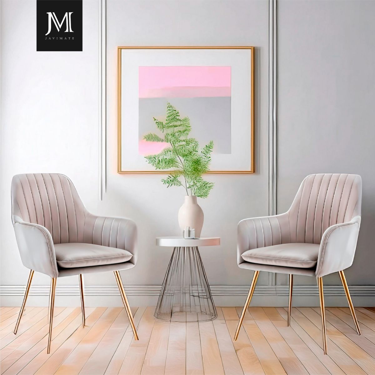 JAVIMATE - Sitial De Comedor Diamante Gris