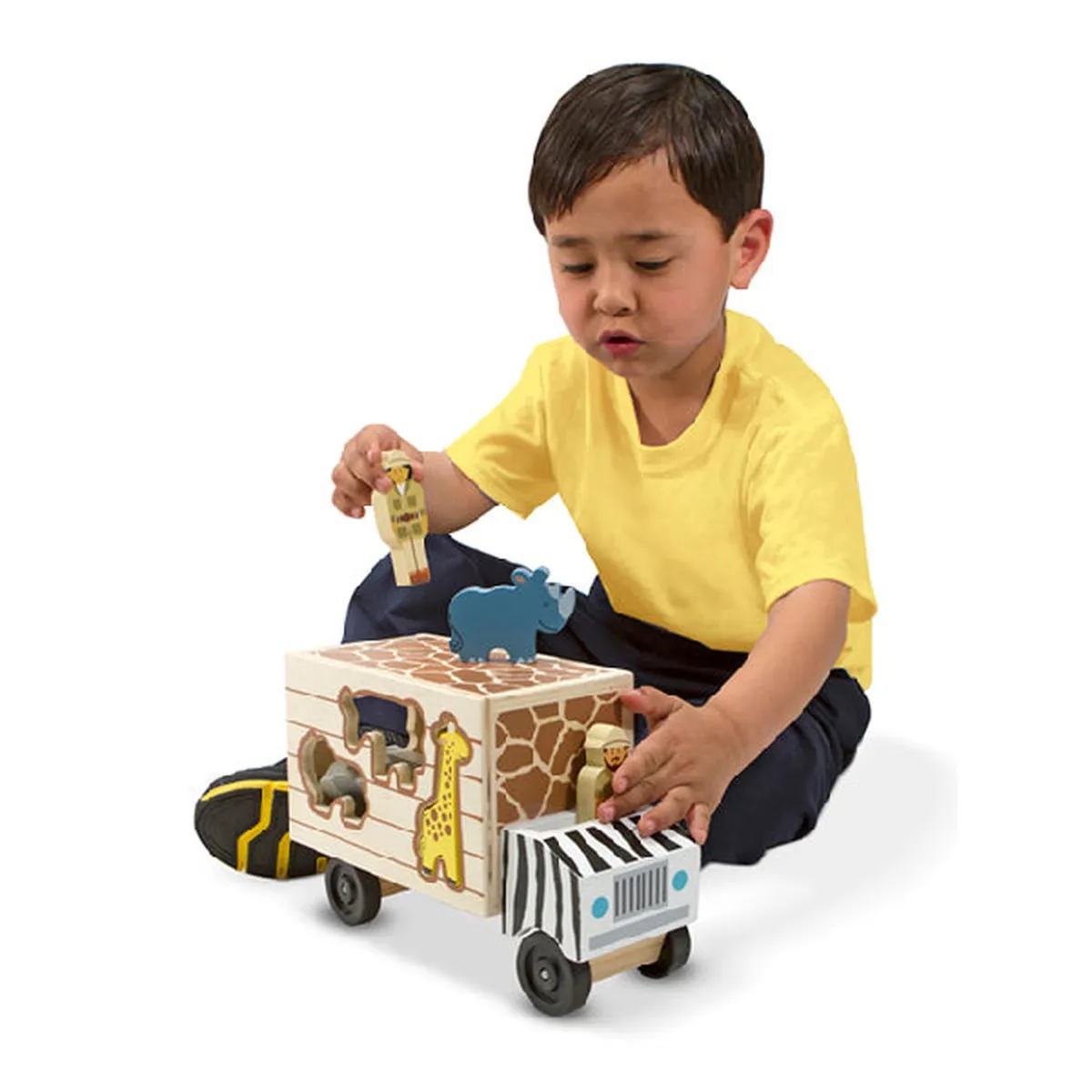 MELISSA & DOUG - Camión de safari encaje