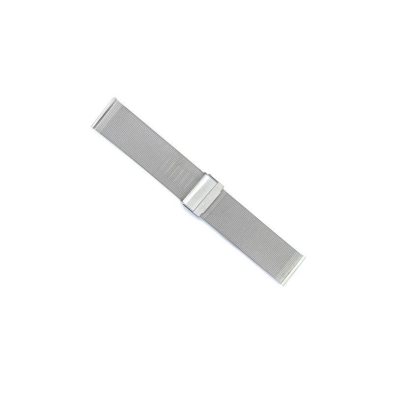 GENERICO - Correas Reloj Diloy Malla Milanesa Acero 20 mm