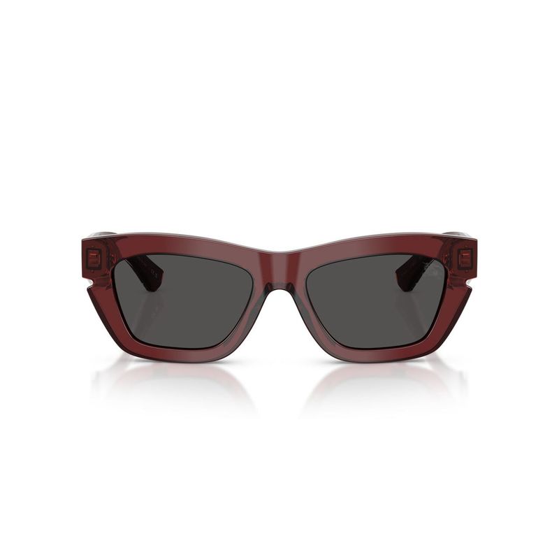BURBERRY - Anteojos De Sol Burberry BE4454  Burdeo Mujer
