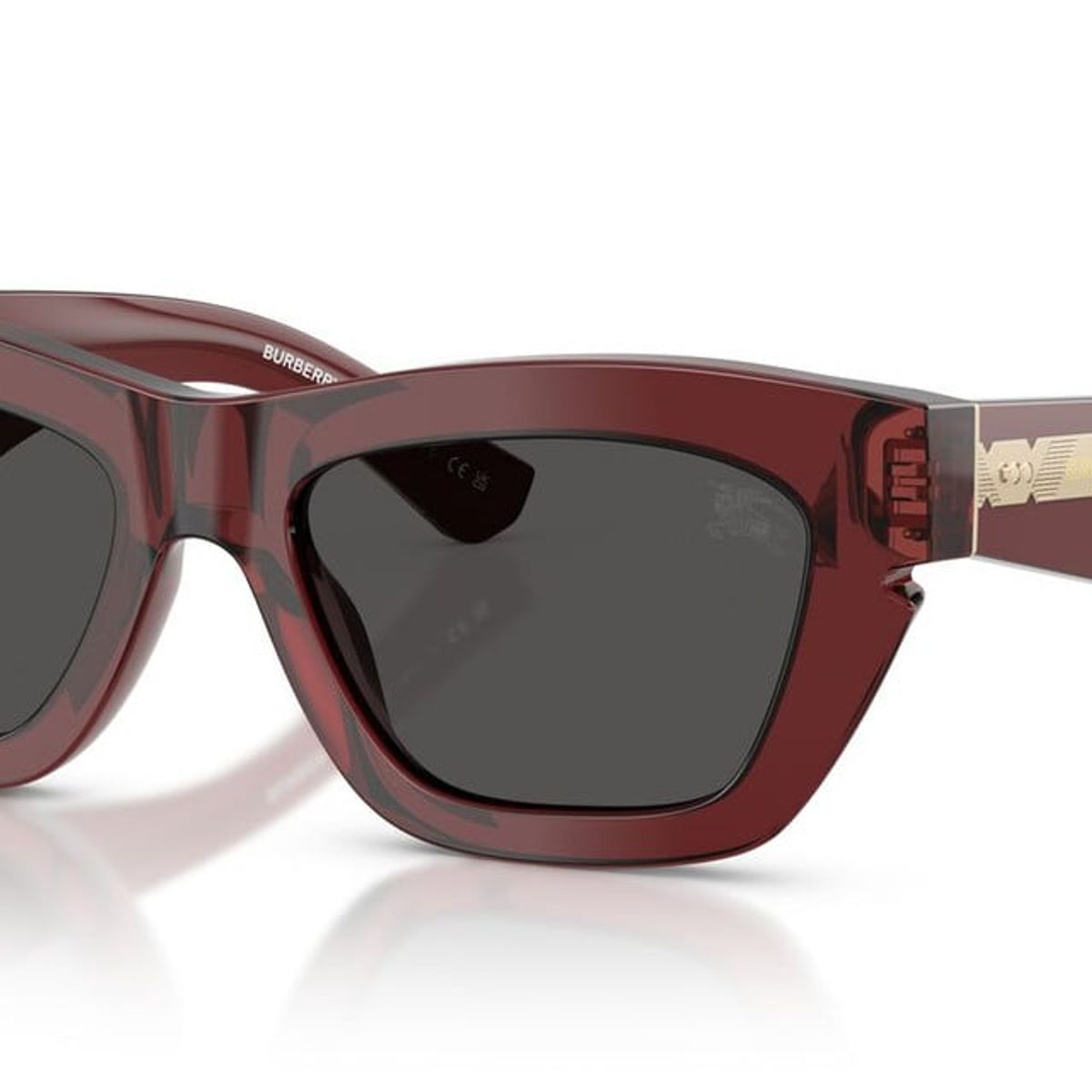 BURBERRY - Anteojos De Sol Burberry BE4454  Burdeo Mujer
