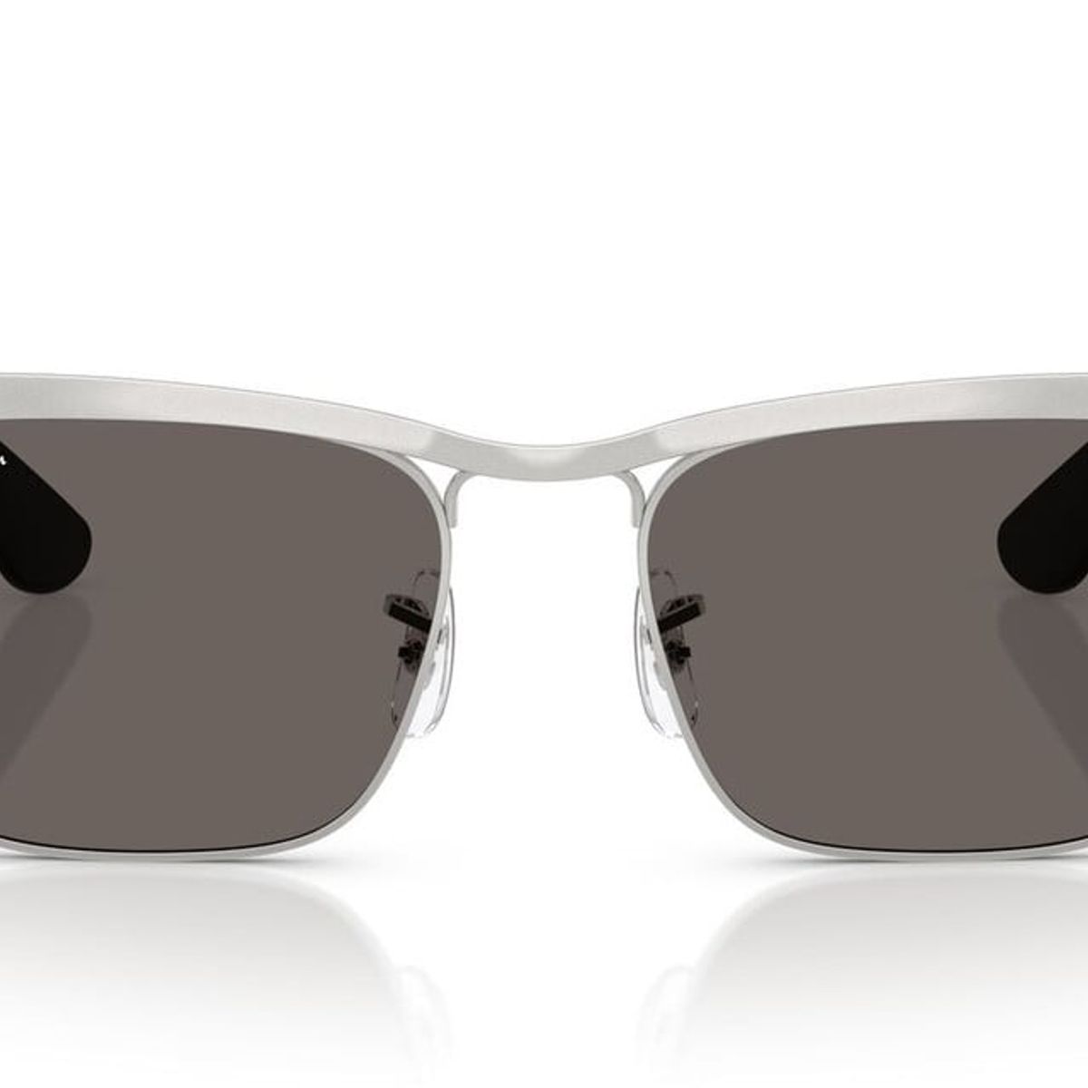 RAY BAN - Anteojos De Sol Ray-Ban RB3875 Wayfarer Deluxe Plateado