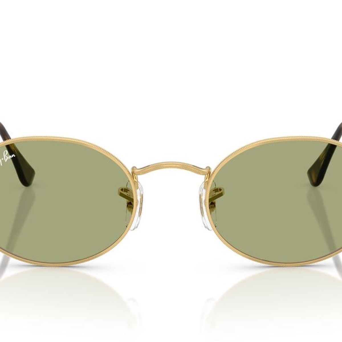 RAY BAN - Anteojos De Sol Ray-Ban RB3547 Oval Dorado Unisex