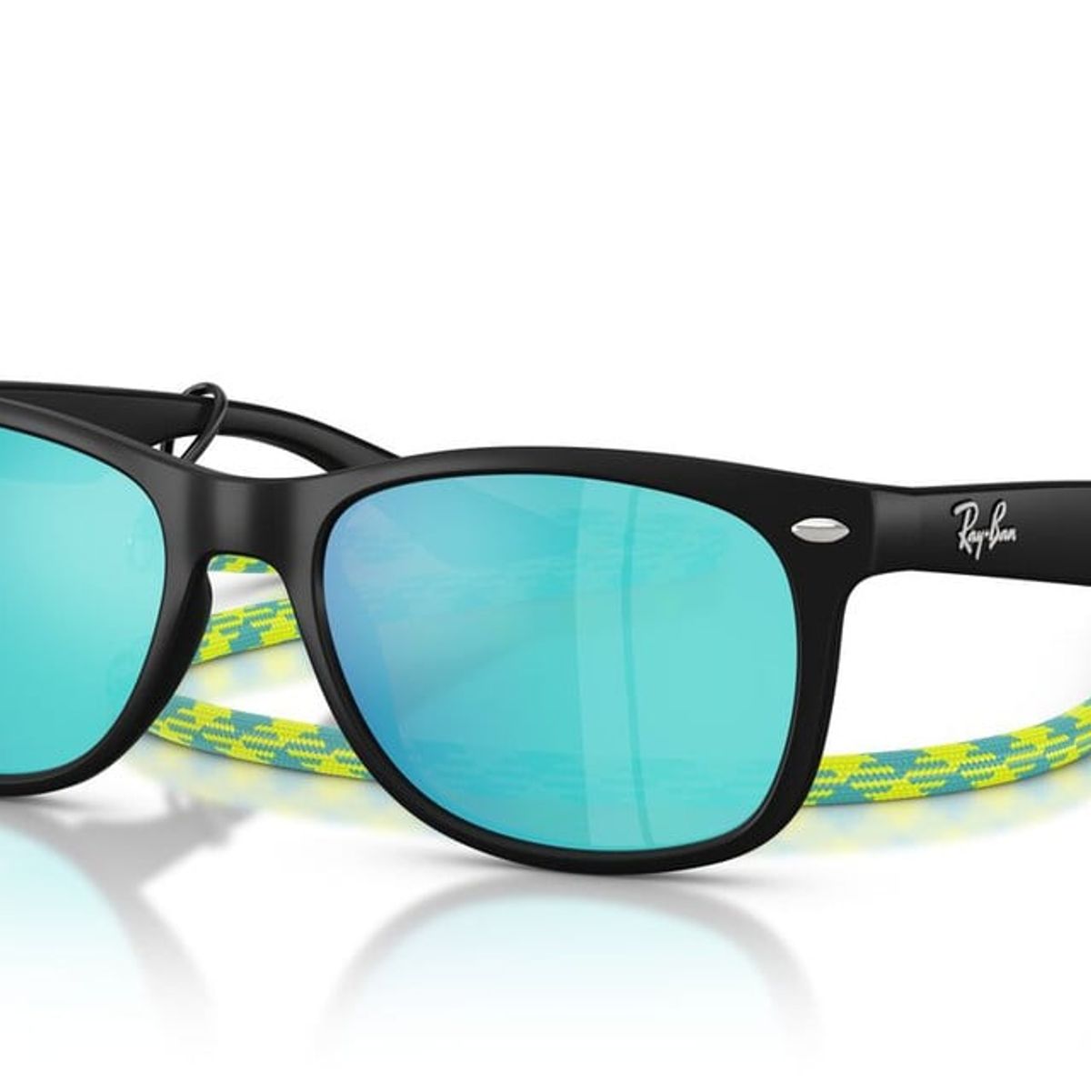 RAY BAN - Anteojos De Sol Ray-Ban RJ9052S Junior New Wayfarer Negro